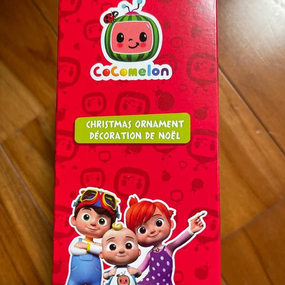 Cocomelon JJ W/Backpack & White Shirt Christmas Ornament New in box. - Picture 4 of 4